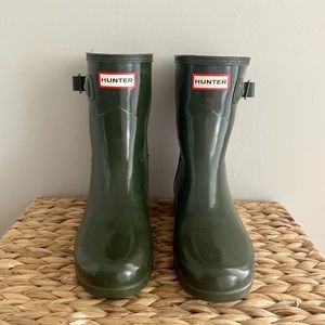 Hunter Original Refined Rainboot | Forrest Green